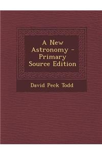 New Astronomy