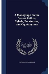 Monograph on the Genera Zethus, Cybele, Encrinurus, and Cryptonymus