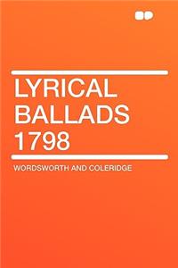 Lyrical Ballads 1798