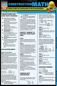 Construction Math: Hints & Tips for Contractors & Do-It-Yourselfers