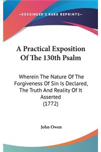 A Practical Exposition Of The 130th Psalm