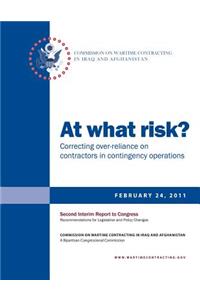 At what risk? Correcting over-reliance on contractors in contingency operations