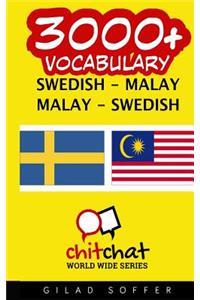 3000+ Swedish - Malay Malay - Swedish Vocabulary