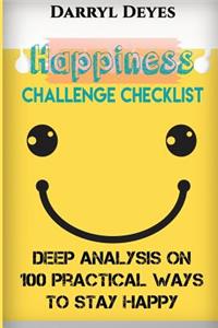 Happiness Challenge Checklist