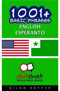 1001+ Basic Phrases English - Esperanto