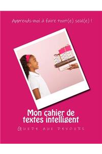 Mon cahier de textes intelligent