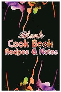 Blank Cookbook Recipes & Notes
