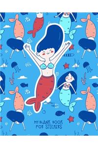 My Blank Book For Stickers