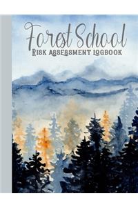 Forest school risk assessment logbook