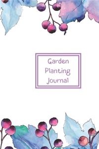 Garden Planting Journal
