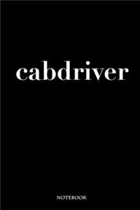 Funny cabdriver Notebook This My Job Journal, University Graduation gift