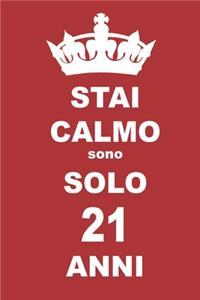 stai calmo sono solo 21 anni