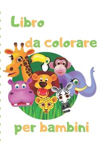 Libro da colorare per bambini