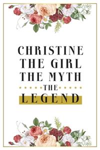 Christine The Girl The Myth The Legend