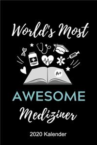World's Most Awesome Mediziner 2020 Kalender