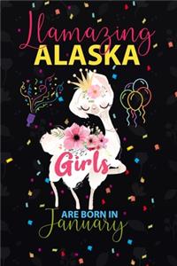 Llamazing Alaska Girls are Born in January