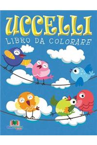 Uccelli Libro Da Colorare