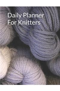 Daily Planner For Knitters