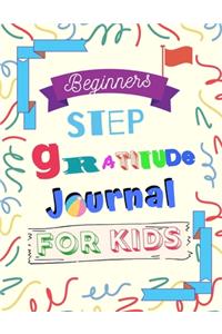 Beginners Step Gratitude Journal for Kids