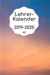 Lehrerkalender 2019 2020 A5