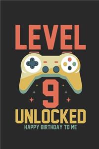 Level 9 Unlocked Happy Birthday To Me