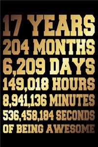 17 Years Of Being Awesome