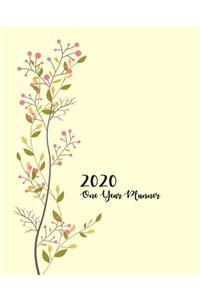 2020 One Year Planner
