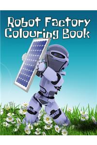 Robot Factory Colouring Book