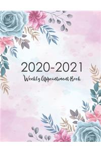 2020-2021 Weekly Appointment Book Daily Hourly Planner