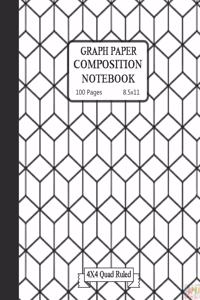 Graph paper composition notebook