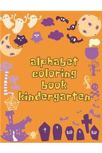 Alphabet Coloring Book Kindergarten