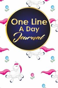 One Line A Day Journal