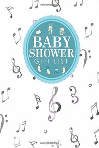 Baby Shower Gift List