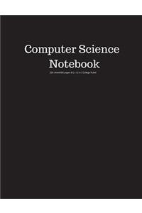 Computer Science Notebook 200 Sheet/400 Pages 8.5 X 11 In.-College Ruled