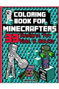 Coloring Book For Minecrafters