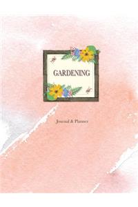 Gardening Journal and Planner