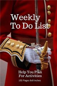 Weekly To Do List