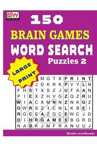 150 Brain Games - Word Search Puzzles 2