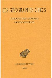 Les Geographes Grecs, Tome I