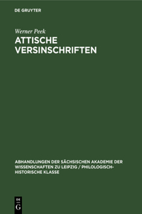 Attische Versinschriften