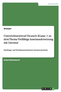Unterrichtsentwurf Deutsch KLasse 1 zu dem Thema