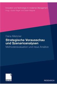 Strategische Vorausschau Und Szenarioanalysen