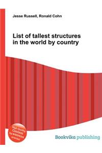 List of Tallest Structures in the World by Country