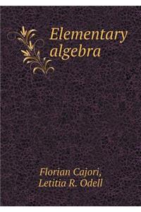 Elementary algebra