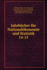 Jahrbucher fur Nationalokonomie und Statistik