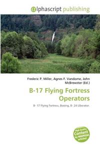 B-17 Flying Fortress Operators