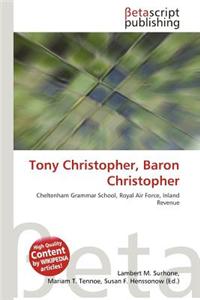 Tony Christopher, Baron Christopher