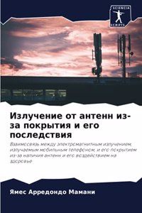 Излучение от антенн из-за покрытия и его по