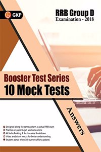 RRB Group â€˜Dâ€™ Examination 2018 Booster Test Series: 10 Mock Tests