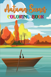 Autumn Scenes Coloring Book